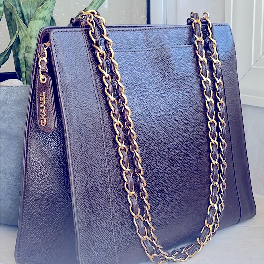 Chanel handbag 24 karat gold plated - Picture 3 of 15
